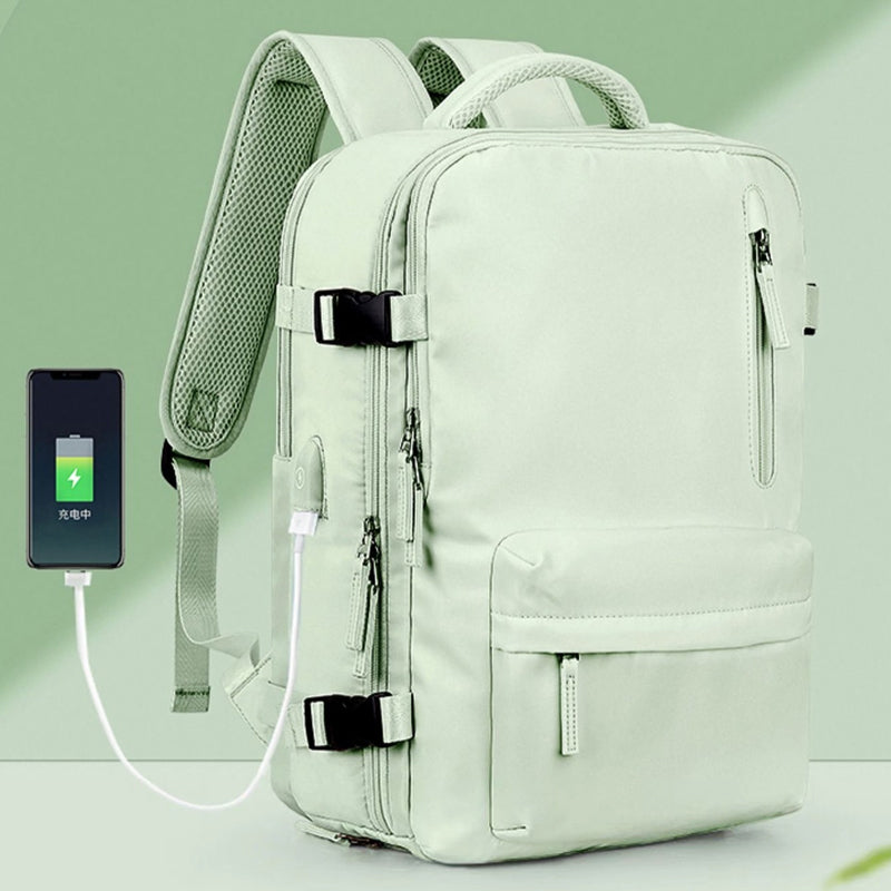 Women's Large Multifunctional Waterproof Backpack