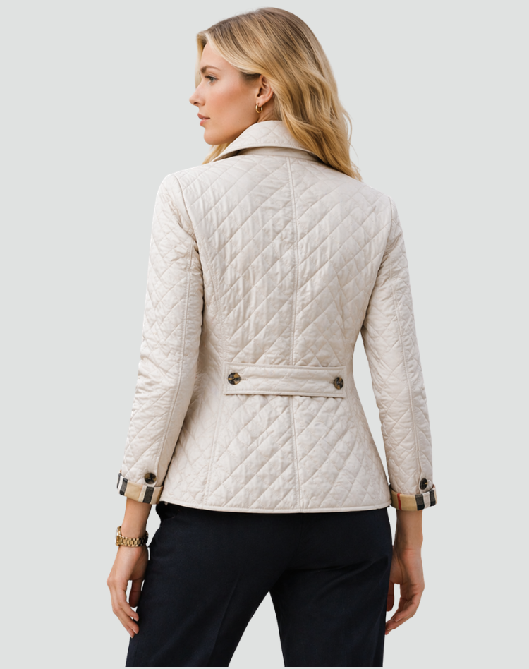Women's Lightweight Button-Front Quilted Jacket