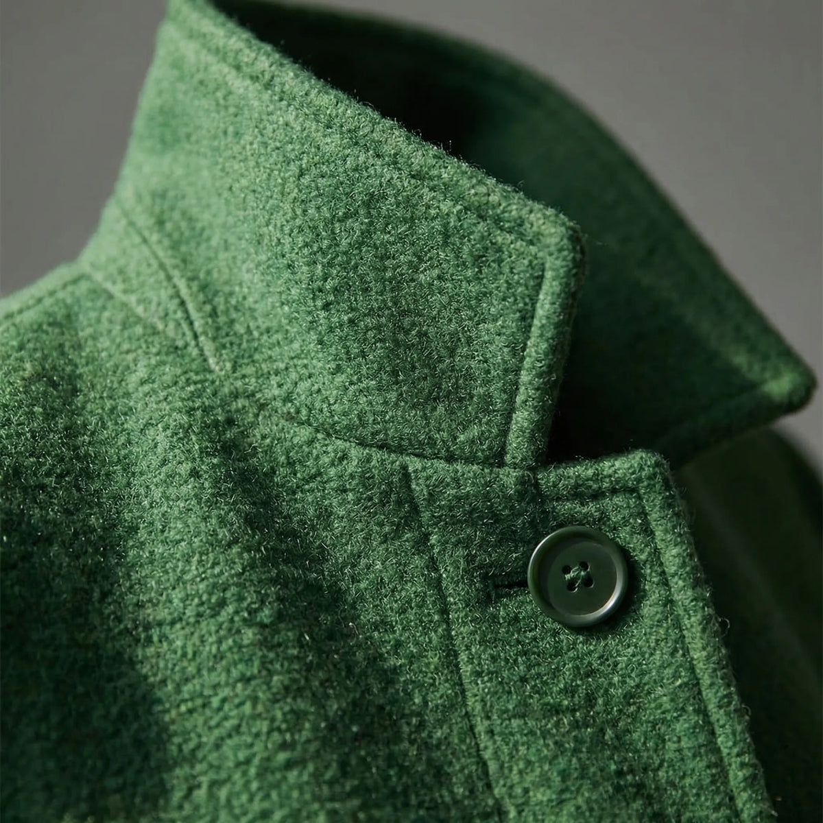 Women's Mid-Length Stand-Up Collar Coat