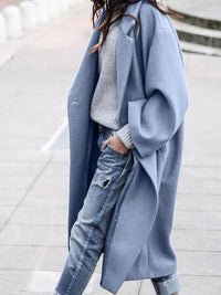 Women's Oversized Long Wool Winter Coat