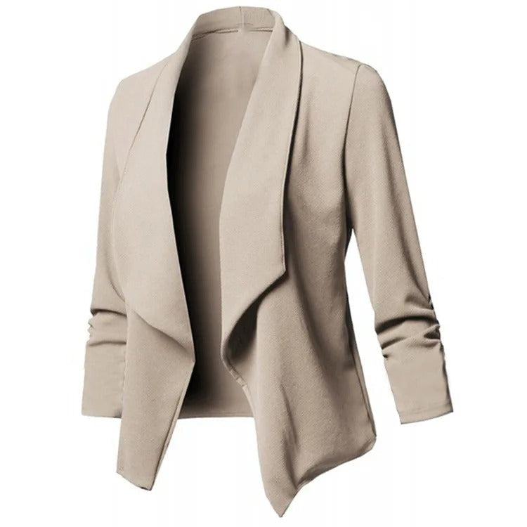 Women's Oversized Open-Front Blazer
