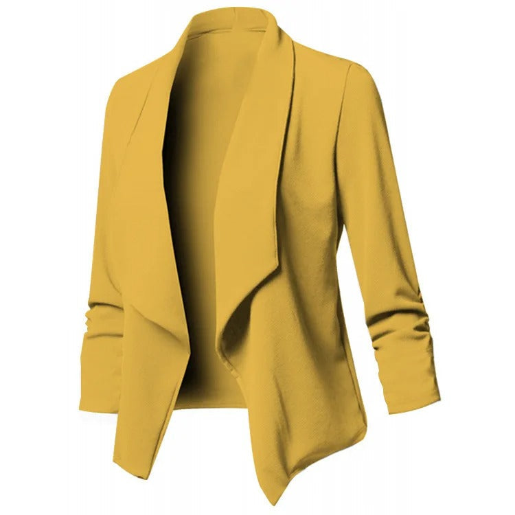 Women's Oversized Open-Front Blazer