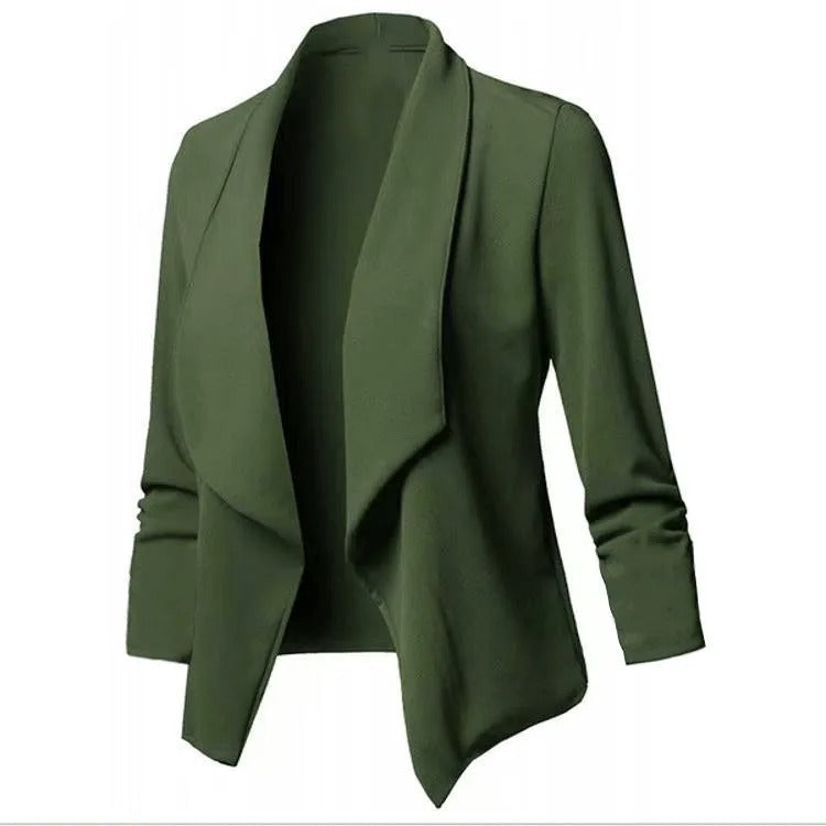 Women's Oversized Open-Front Blazer