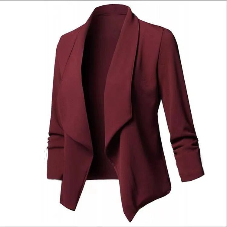 Women's Oversized Open-Front Blazer