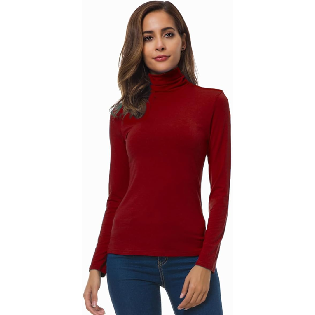 Women's Slim Fit Turtleneck