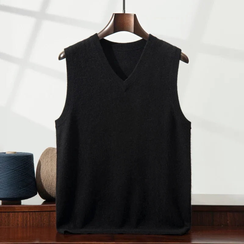 Women's Soft Cashmere Knit Sweater Vest