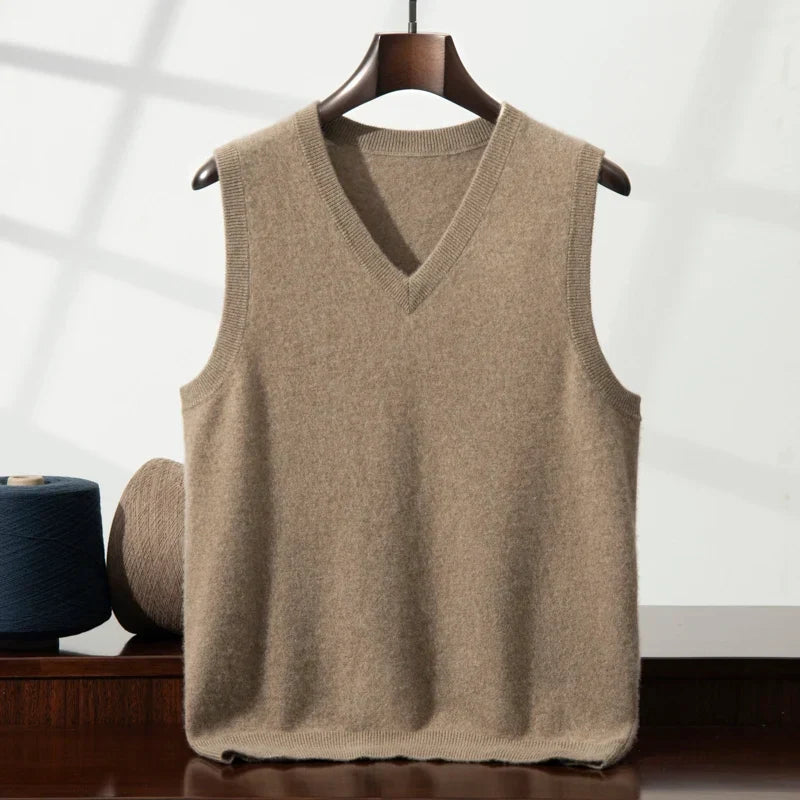 Women's Soft Cashmere Knit Sweater Vest