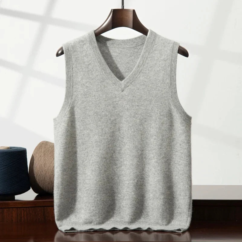 Women's Soft Cashmere Knit Sweater Vest