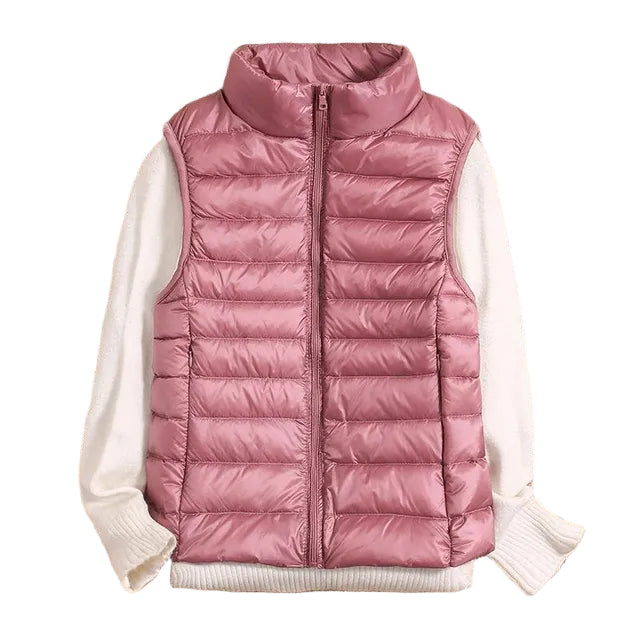 Women's Ultra-Light Puffer Vest – Comfortable and Elegant for All Occasions