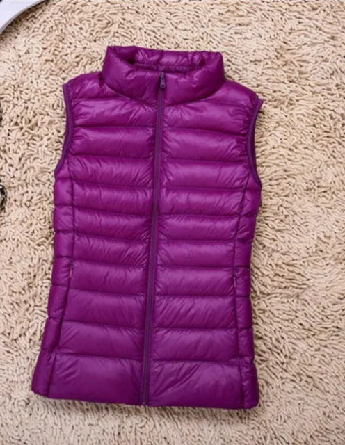 Women's Ultra-Light Puffer Vest – Comfortable and Elegant for All Occasions