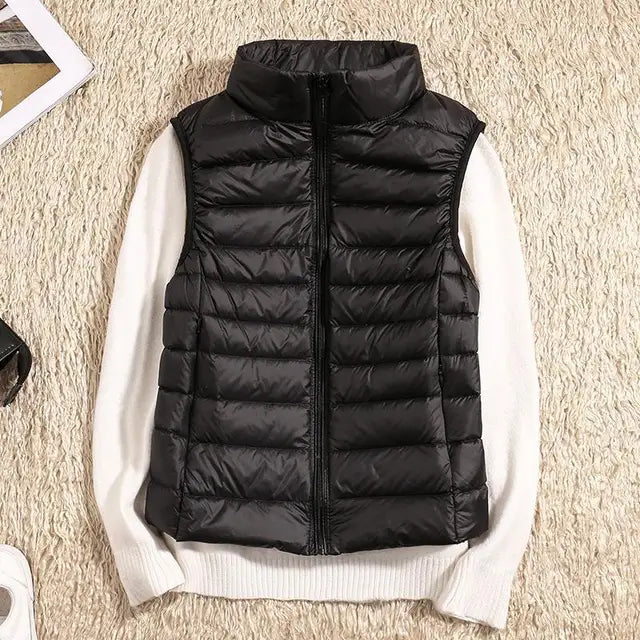 Women's Ultra-Light Puffer Vest – Comfortable and Elegant for All Occasions
