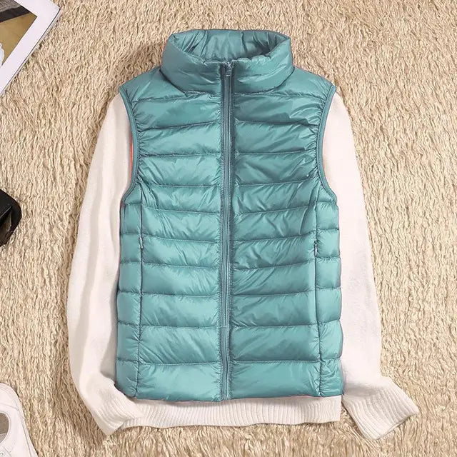 Women's Ultra-Light Puffer Vest – Comfortable and Elegant for All Occasions