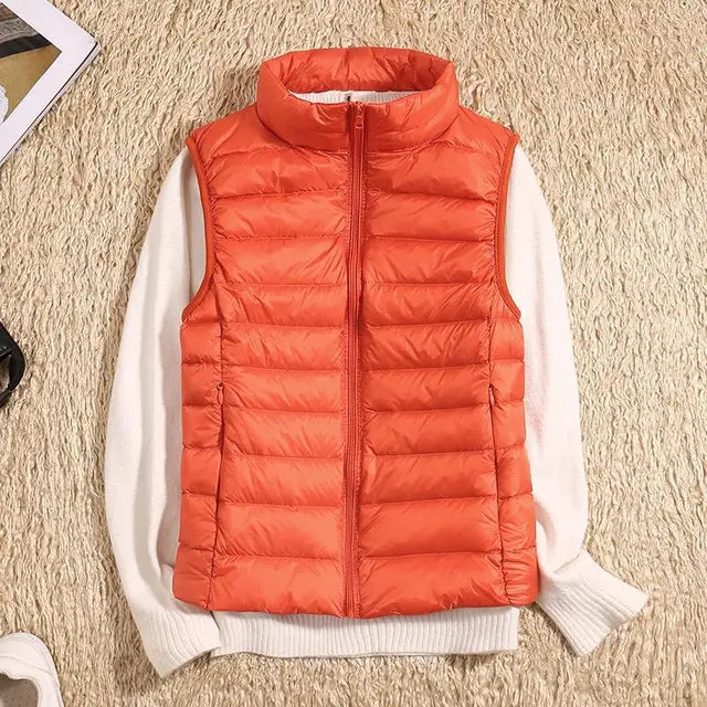 Women's Ultra-Light Puffer Vest – Comfortable and Elegant for All Occasions