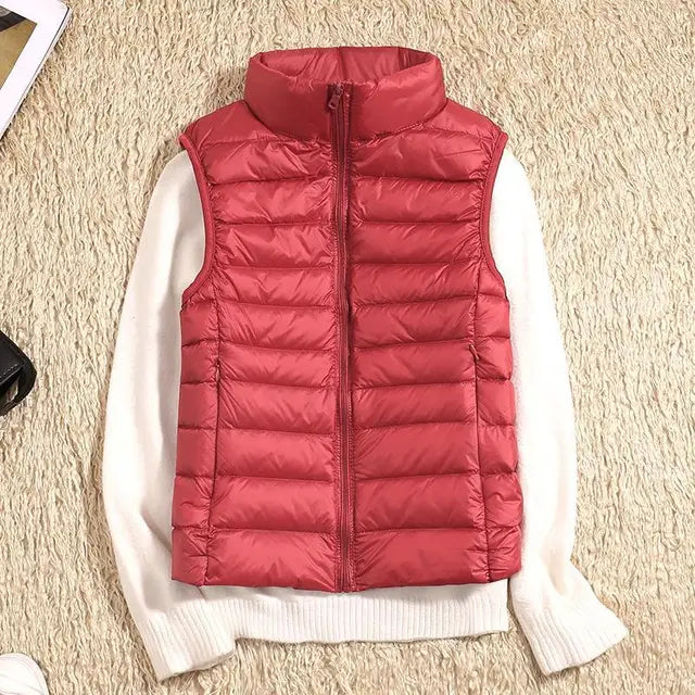 Women's Ultra-Light Puffer Vest – Comfortable and Elegant for All Occasions