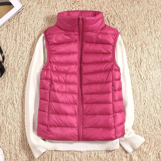 Women's Ultra-Light Puffer Vest – Comfortable and Elegant for All Occasions