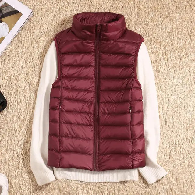 Women's Ultra-Light Puffer Vest – Comfortable and Elegant for All Occasions
