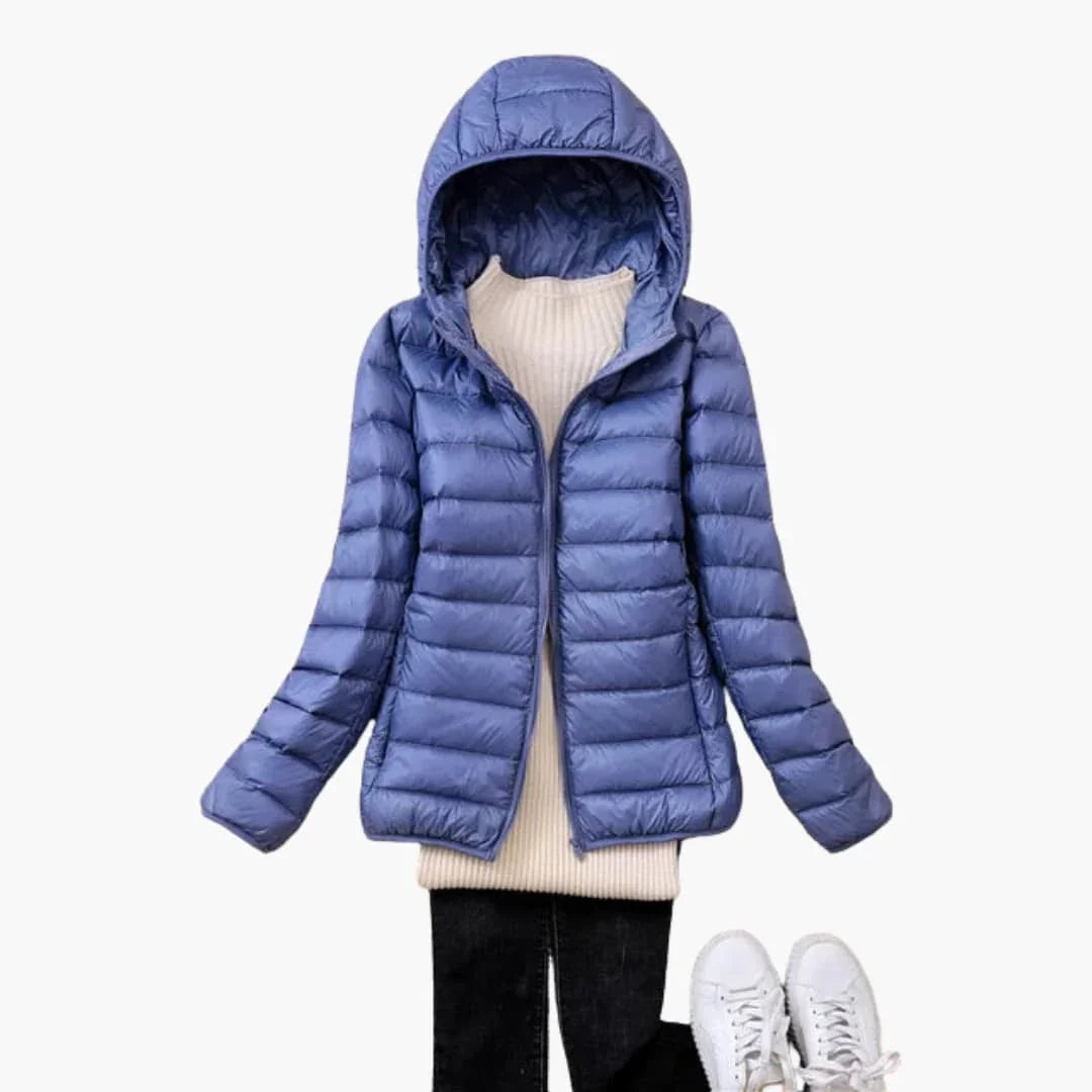 Women's Ultralight Hooded Down Jacket
