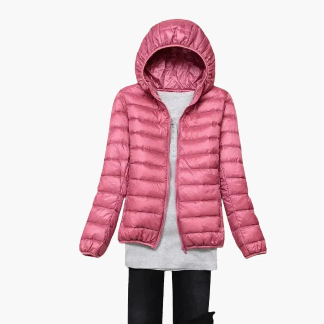 Women's Ultralight Hooded Down Jacket