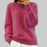 Women's Warm Knit Sweater – Cozy Layering Piece