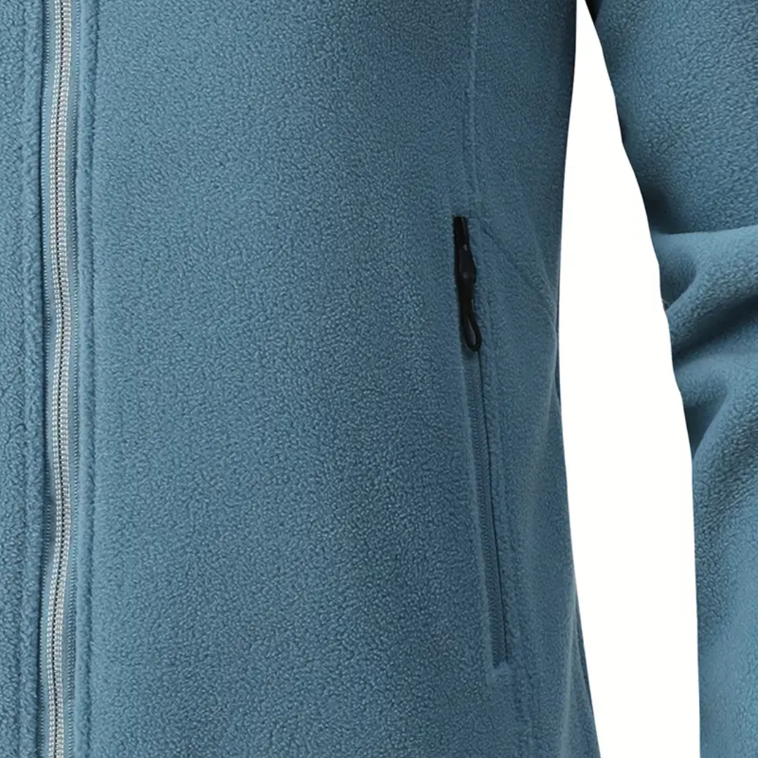 Women's Warm Outdoor Fleece Jacket with Plush Lining