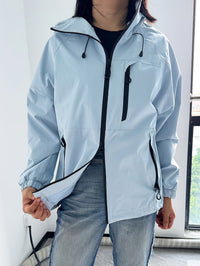 Women's Waterproof and Breathable Outdoor Rain Jacket