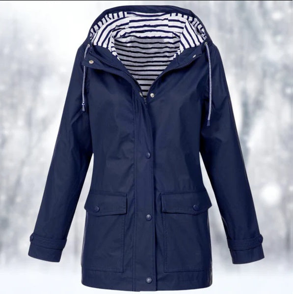 Women's Waterproof Jacket - Versatile and Elegant