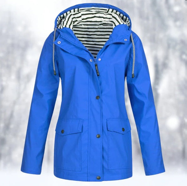 Women's Waterproof Jacket - Versatile and Elegant