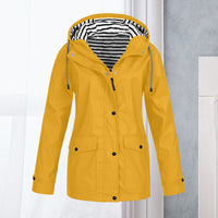 Women's Waterproof Long-Sleeve Hiking Jacket
