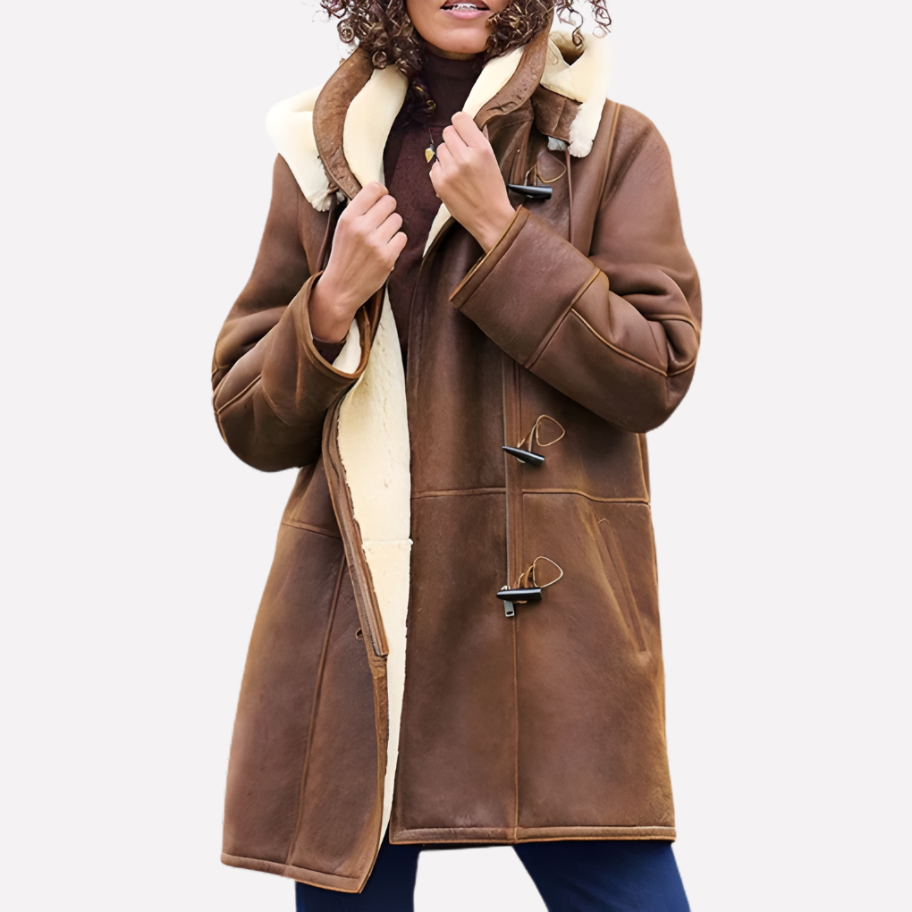 Women's Winter Coat with Fur Lining