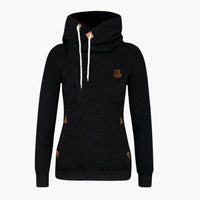 Women's Zip-Up Drawstring Hoodie