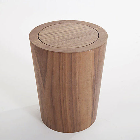 Wood Trash Can - Modern Style - 9L Capacity - Home Decor - Image 1