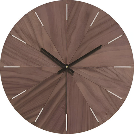 Wooden Wall Clock - Minimalist Design - Decorative Home Clock - Image 1