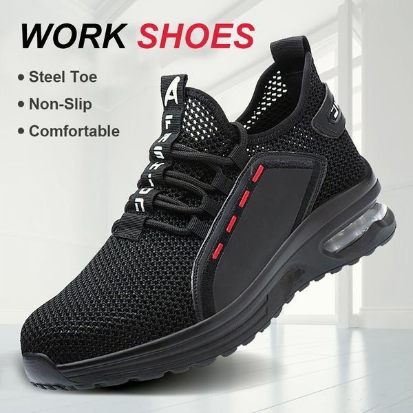 Work Shoes Ultra-Lightweight Breathable Mesh Upper WorkGuard