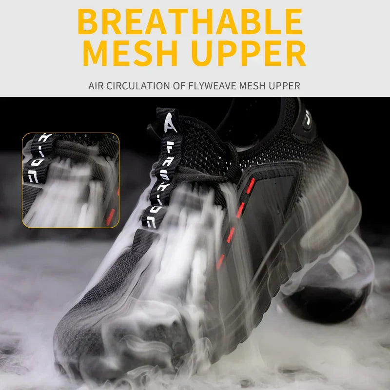 Work Shoes Ultra-Lightweight Breathable Mesh Upper WorkGuard