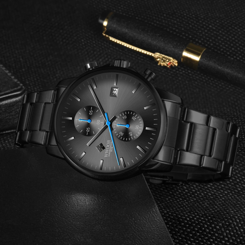 WWOOR Men's Business Watch